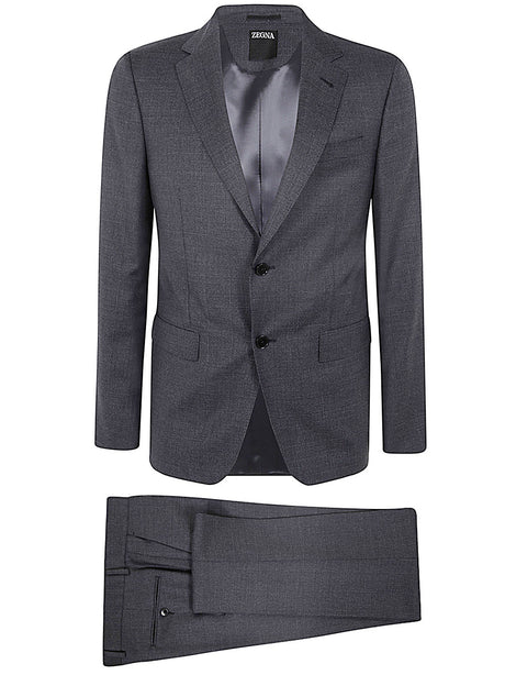 ZEGNA Men's Pure Wool Suit for FW24