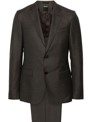 ZEGNA Pure Wool Suit for Men - Fall/Winter 2024