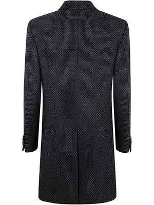 ZEGNA Men's Wool and Cashmere Overcoat - FW24 Collection