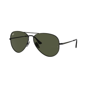 RAY-BAN Unisex Aviator Titanium Sunglasses