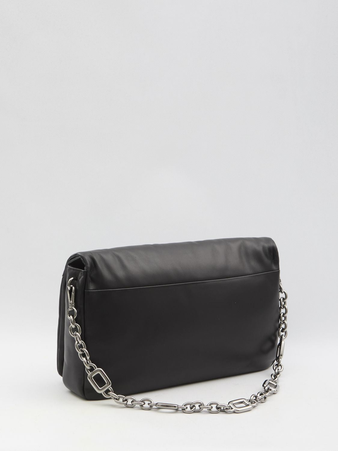 ROGER VIVIER Chic Draped Large Handbag with Versatile Straps - 36x20x7cm