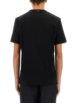 ZEGNA Classic Logo T-Shirt - Large Size