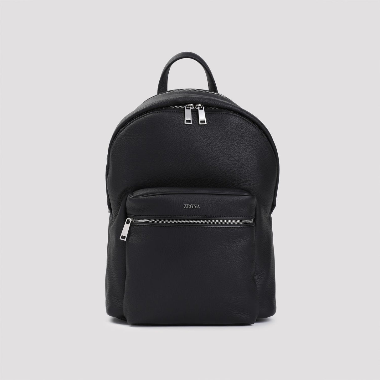 ZEGNA Leather Backpack - 30cm x 43cm x 13cm