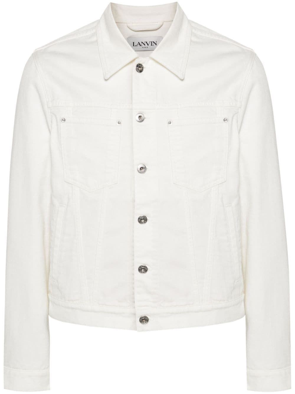 LANVIN Men's White Regular Jacket for SS24