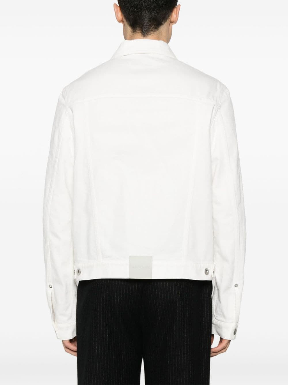 LANVIN Men's White Regular Jacket for SS24