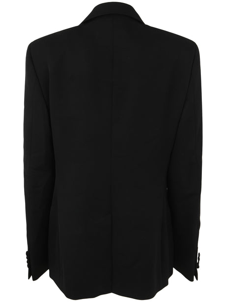 LANVIN Peak Collar Tuxedo Jacket for Men