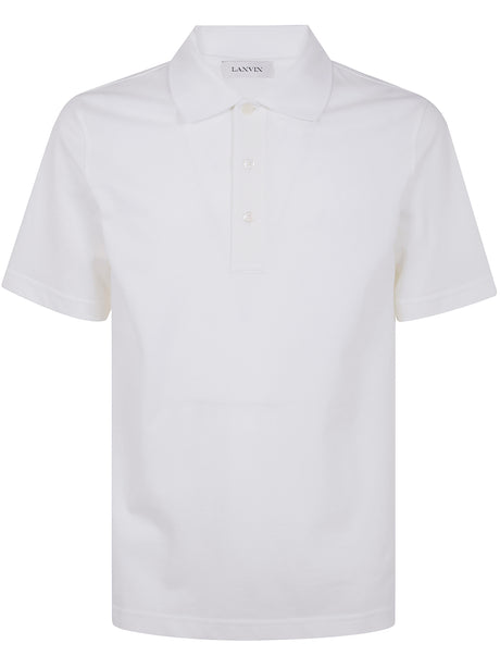 LANVIN Essential Regular Polo for Men - SS25 Collection