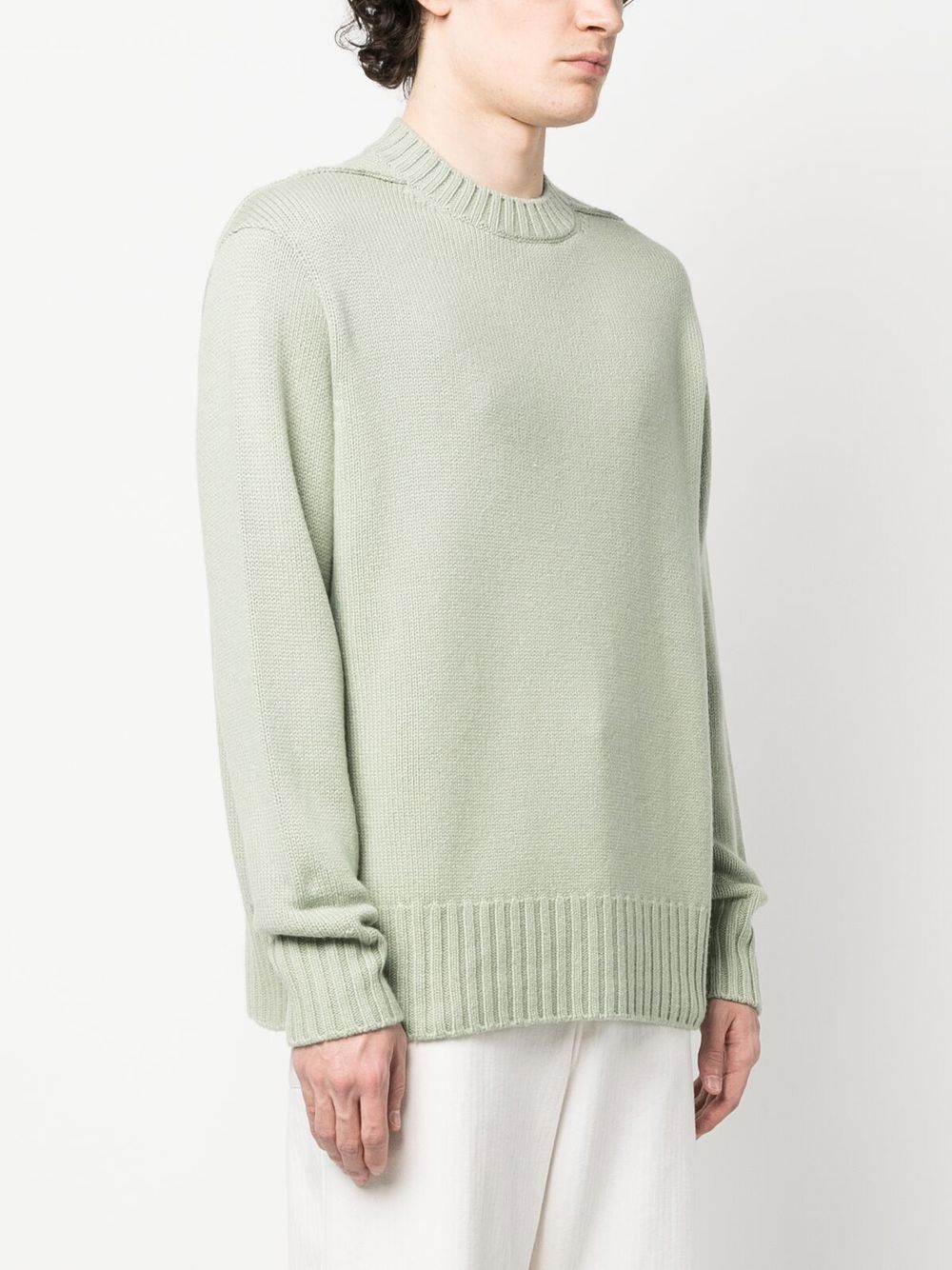 LANVIN Luxury Green Kaschmir Pullover for Men - SS23 Collection