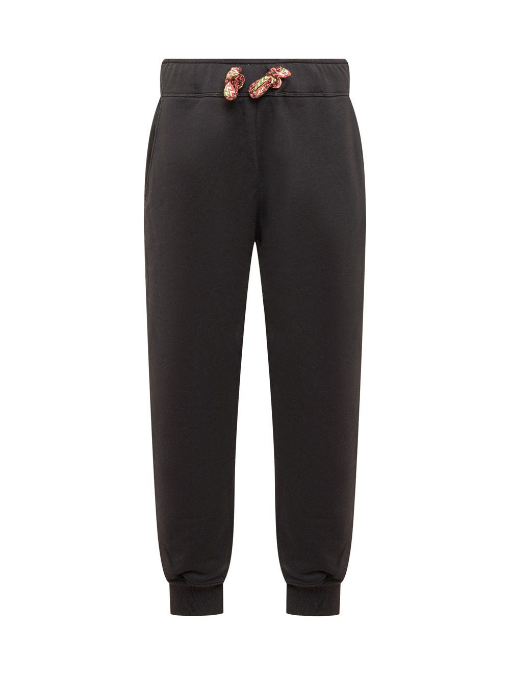 LANVIN Men's Black 'Curb Lace' Sweatpants for FW23
