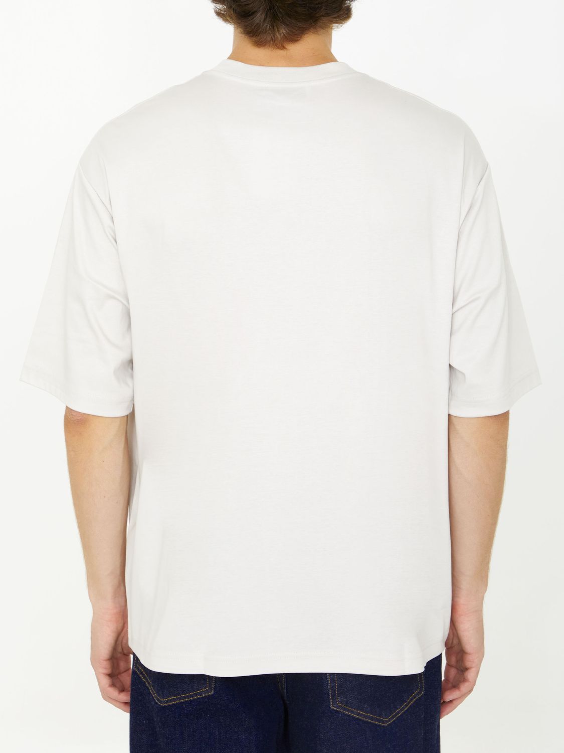 LANVIN Oversized Logo T-Shirt - Men's M