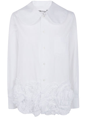 COMME DES GARÇONS Chic Women's Cotton Blouse