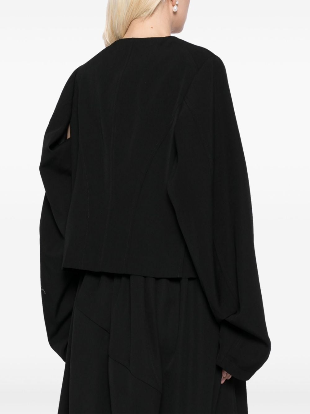 COMME DES GARÇONS Cut-Out Wool Jacket