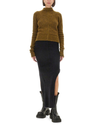 RICK OWENS Chic Turtleneck Jersey Top for Women