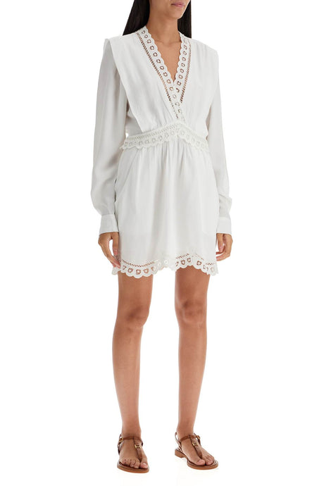 ISABEL MARANT ETOILE Chic Women's Mini Dress with Lace Details - Size [INSERT SIZE HERE]