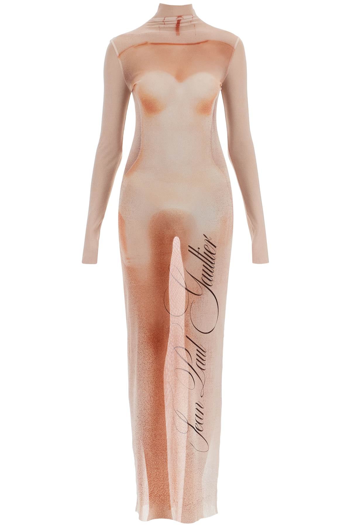 JEAN PAUL GAULTIER Long Mesh Dress - Fitted Silhouette