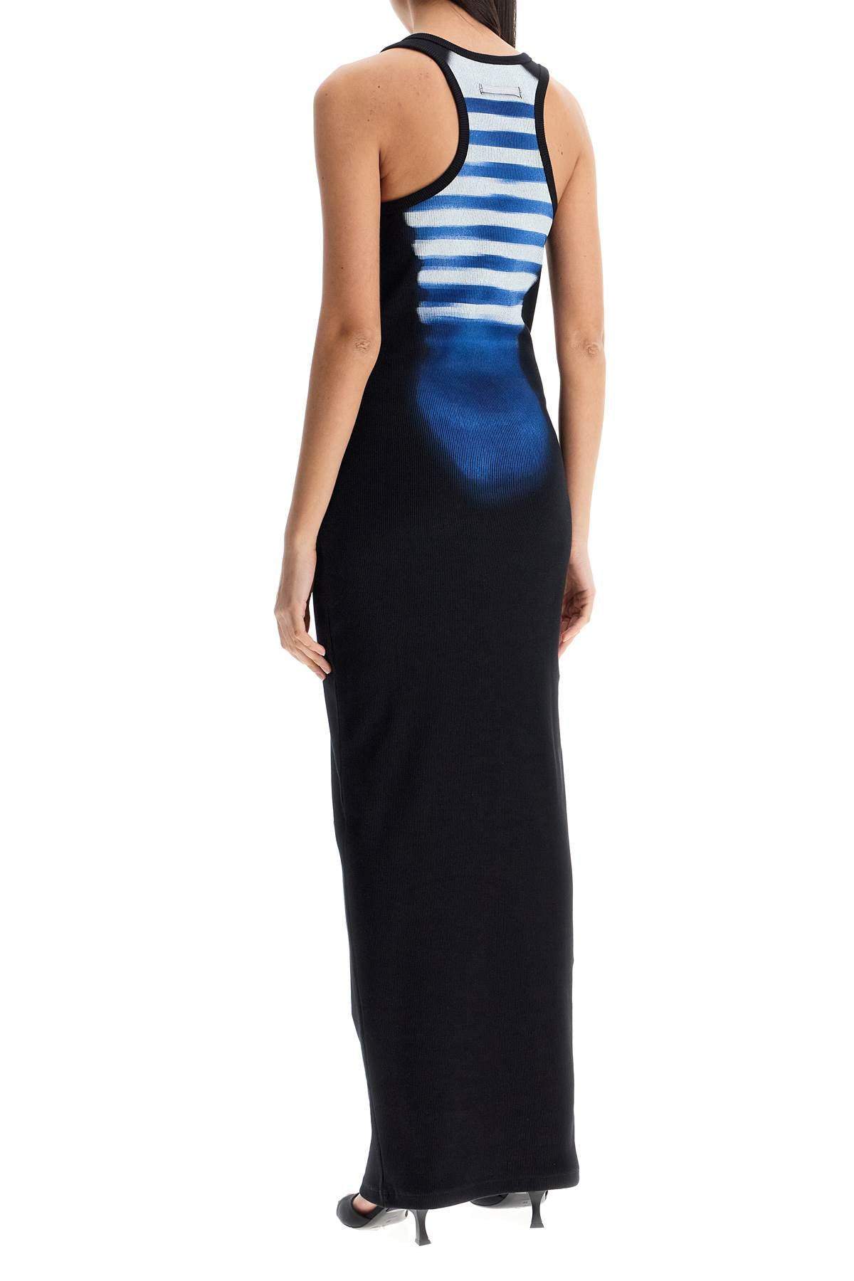 JEAN PAUL GAULTIER Long Fitted Sleeveless Dress