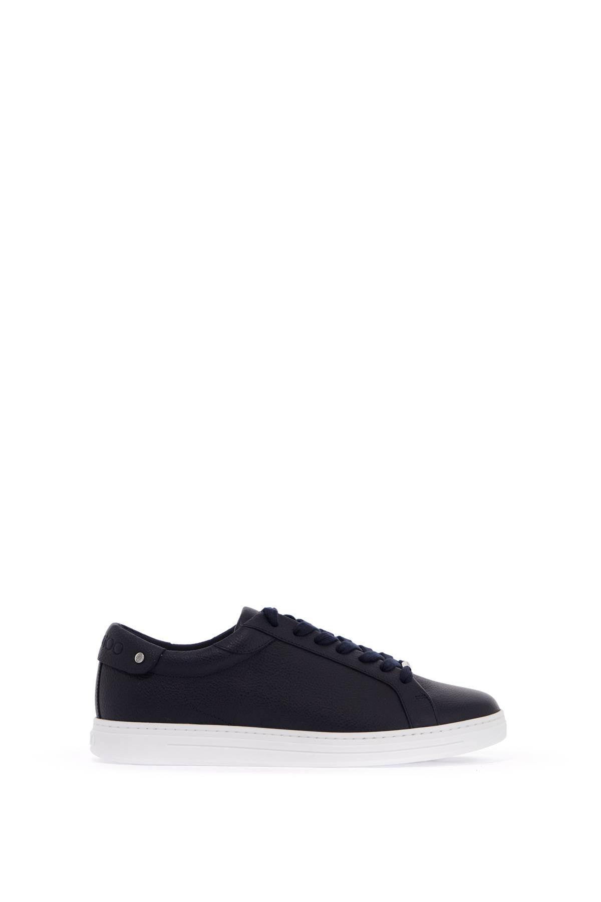 JIMMY CHOO Minimal Hammered Leather Sneaker - Size Specific