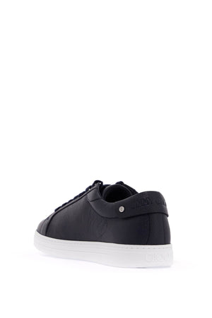 JIMMY CHOO Minimal Hammered Leather Sneaker - Size Specific