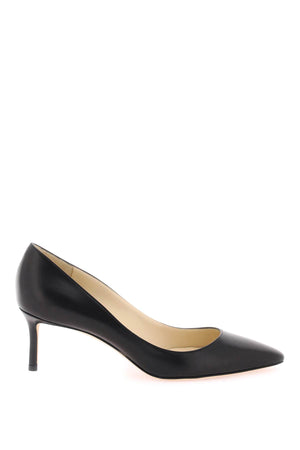 Elegant Black Leather Pumps for Women by JIMMY CHOO