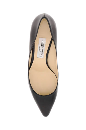 Elegant Black Leather Pumps for Women by JIMMY CHOO