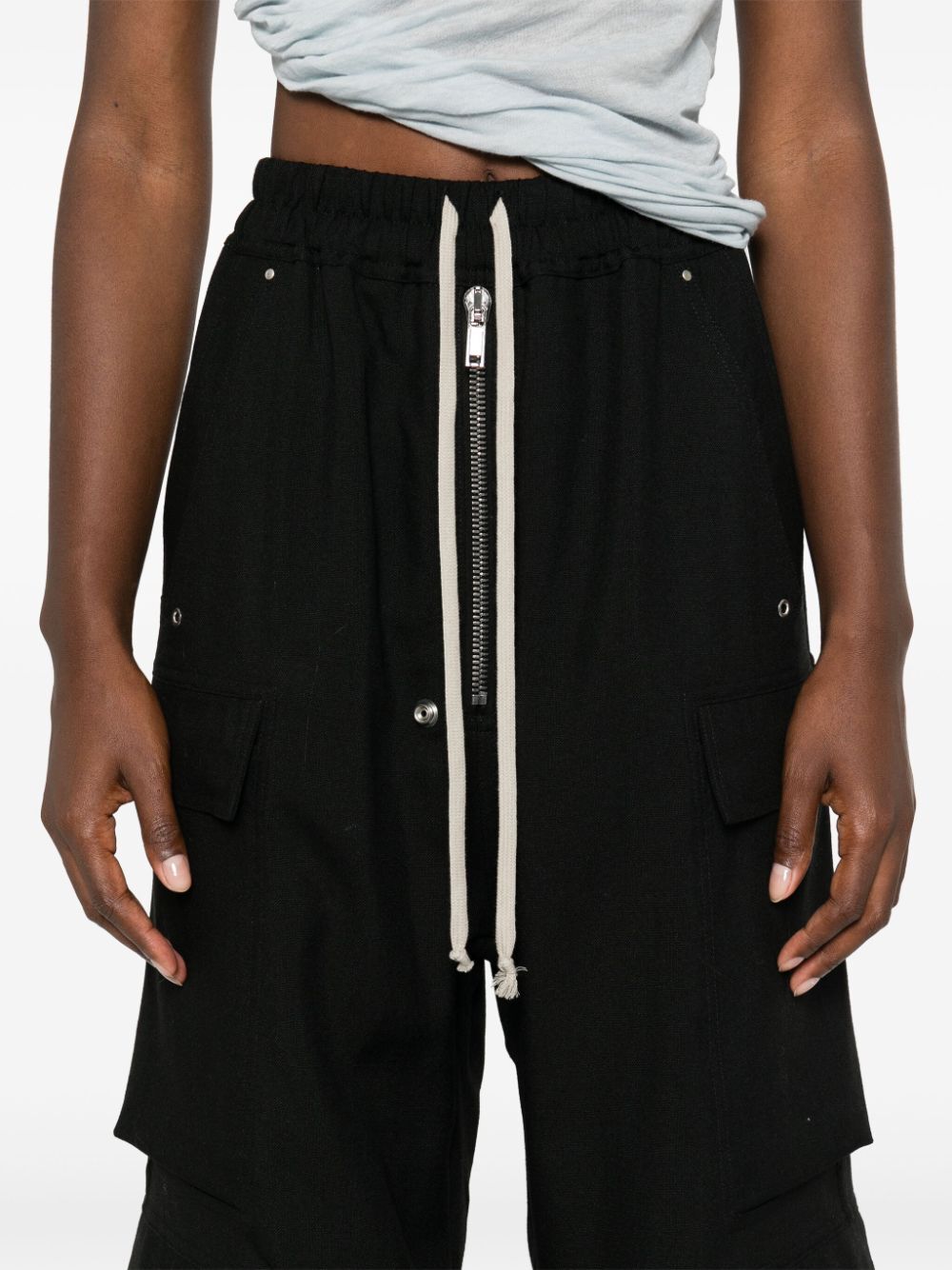 RICK OWENS Cargo Trousers for Women - Fall Winter 2024