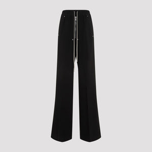 RICK OWENS Luxurious Wide Leg Bela Trousers