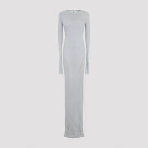 RICK OWENS Edfu Al Gown - Elegant Cotton Dress