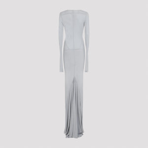 RICK OWENS Edfu Al Gown - Elegant Cotton Dress