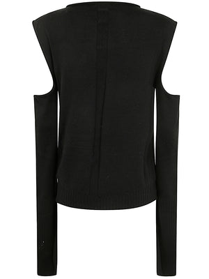 RICK OWENS Women's Cape Sleeve Knit Sweater