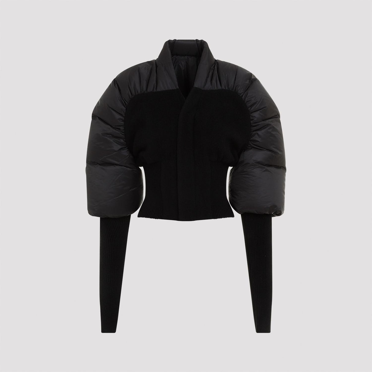 RICK OWENS Luxury Cashmere Blend Duvetina Jacket