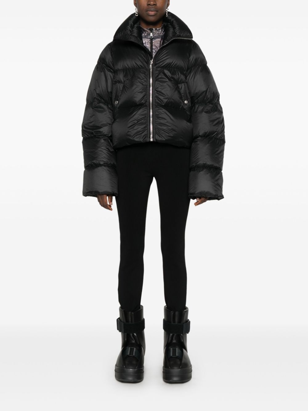 RICK OWENS Turtle-Neck Down Jacket