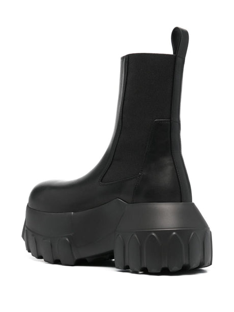 RICK OWENS Mega-Style Leather Boots for Women