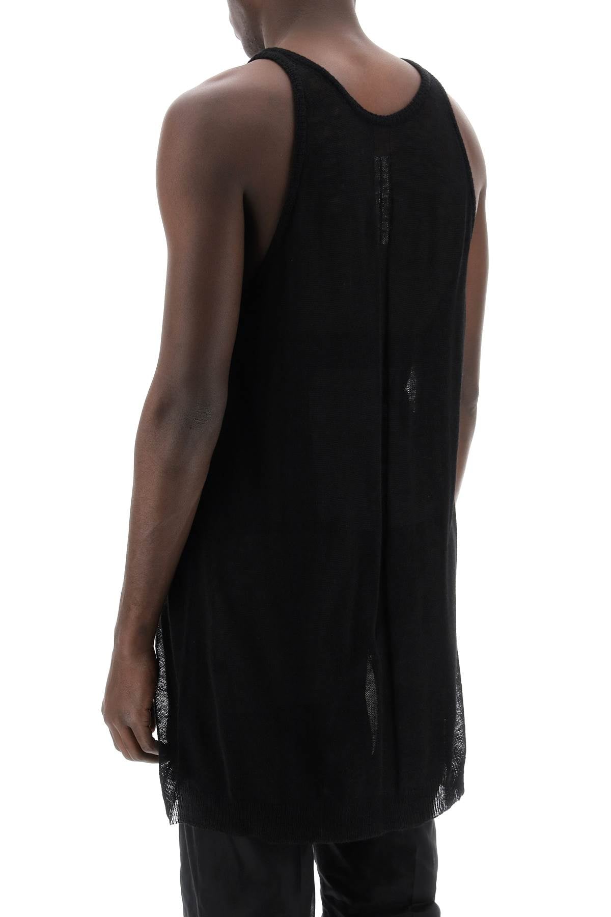 RICK OWENS Essential Men's Virgin Wool Tank Top