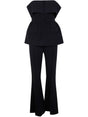 SELF-PORTRAIT Off Shoulder Crepe Jumpsuit for Women