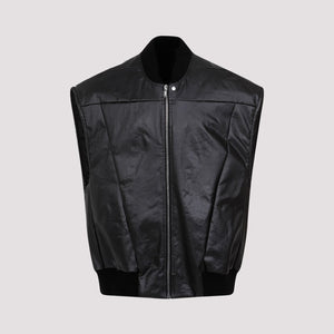 RICK OWENS Jumbo Flight Denim Vest for Men - SS24