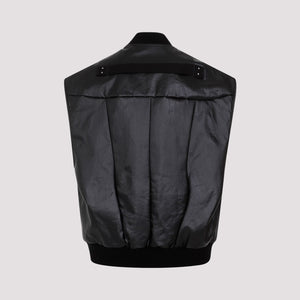 RICK OWENS Jumbo Flight Denim Vest for Men - SS24