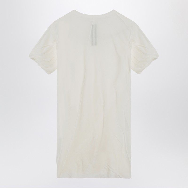 RICK OWENS Double Layer Draped Effect T-Shirt - SS25