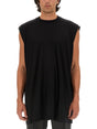 RICK OWENS Oversized Wool T-Shirt - Size L