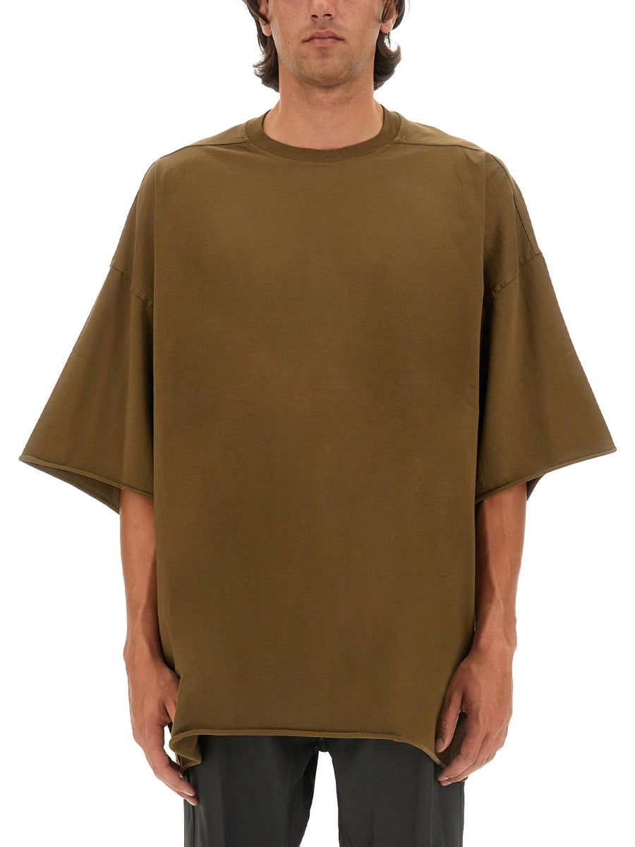 RICK OWENS Oversized Cotton T-Shirt - Size L