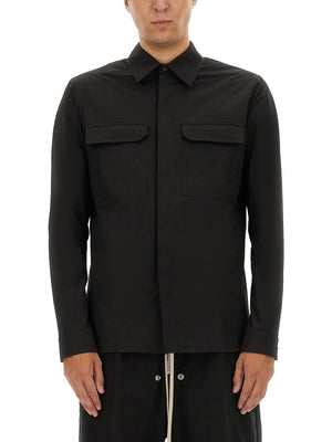 RICK OWENS Classic Cotton Shirt - Size 48