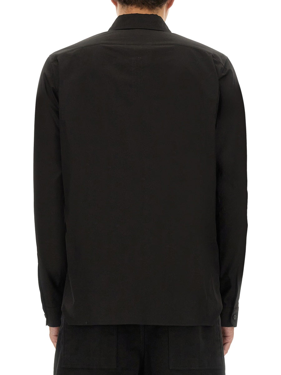 RICK OWENS Classic Cotton Shirt - Size 48