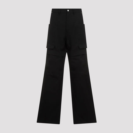 RICK OWENS Stefan Wool Cargo Pants