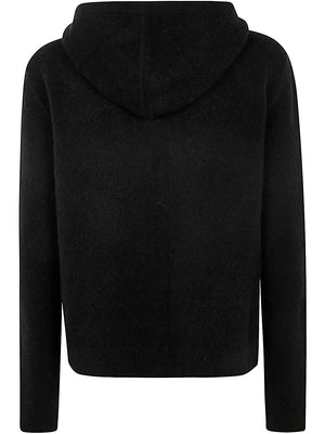 RICK OWENS Men's Luxe Zipped Hoodie for FW24