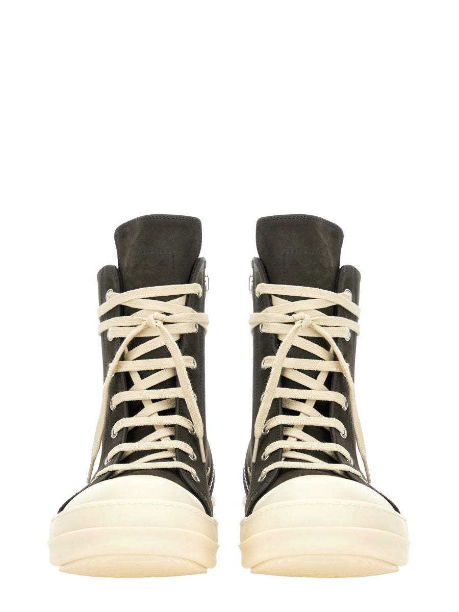 RICK OWENS Leather Sneakers for Men - Stylish and Durable