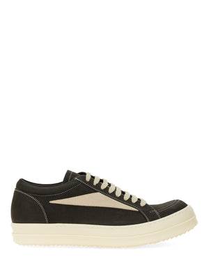 RICK OWENS Stylish Leather Sneakers for Men