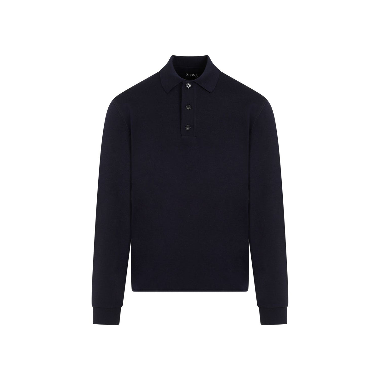 ZEGNA Navy Blue High Performance Polo for Men - SS24