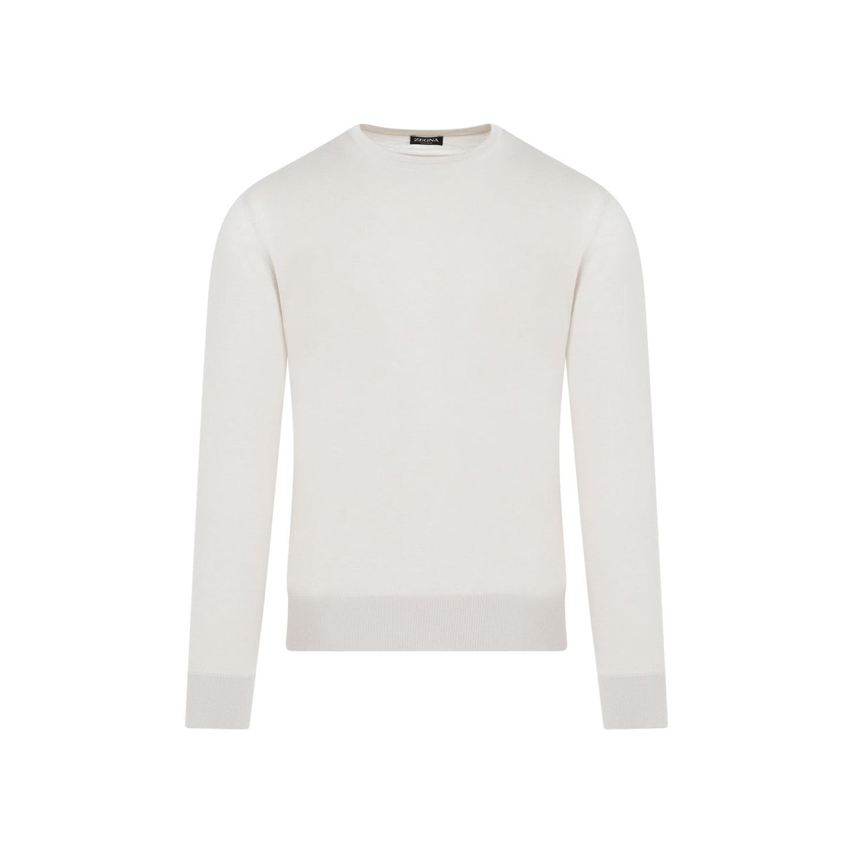 ZEGNA SS24 Men's Beige Cashmere and Mulberry Silk Knitwear