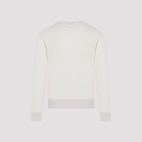 ZEGNA SS24 Men's Beige Cashmere and Mulberry Silk Knitwear