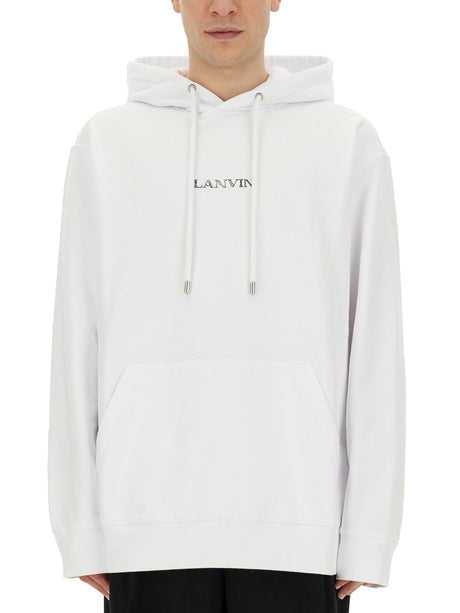 LANVIN Classic Logo Sweatshirt - Regular Fit Large