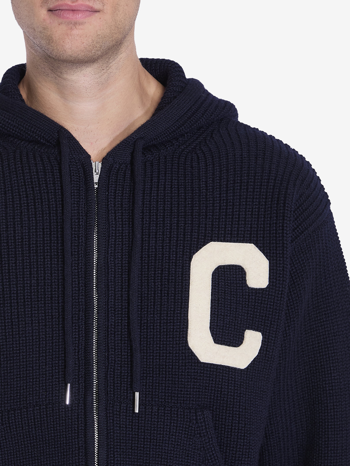 CELINE College Zip-Up Jumper for Men - Regular Fit